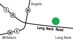 Map of Millsboro Express location